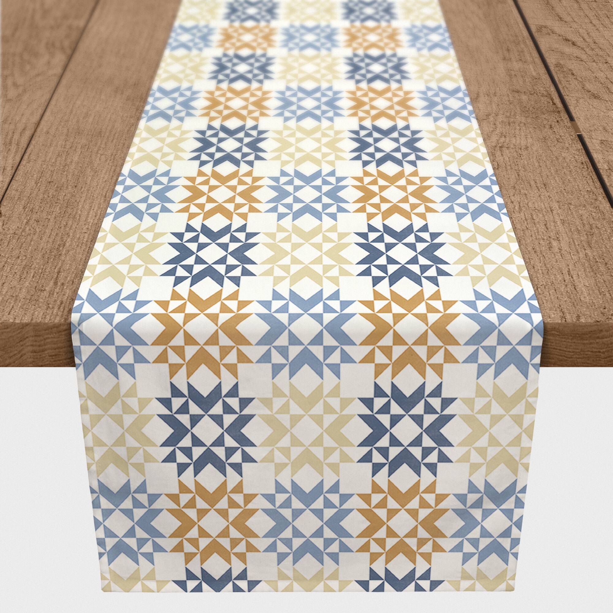 Fall Barn Spice Outdoor Table Runner